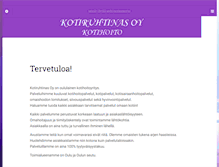 Tablet Screenshot of kotiruhtinas.com